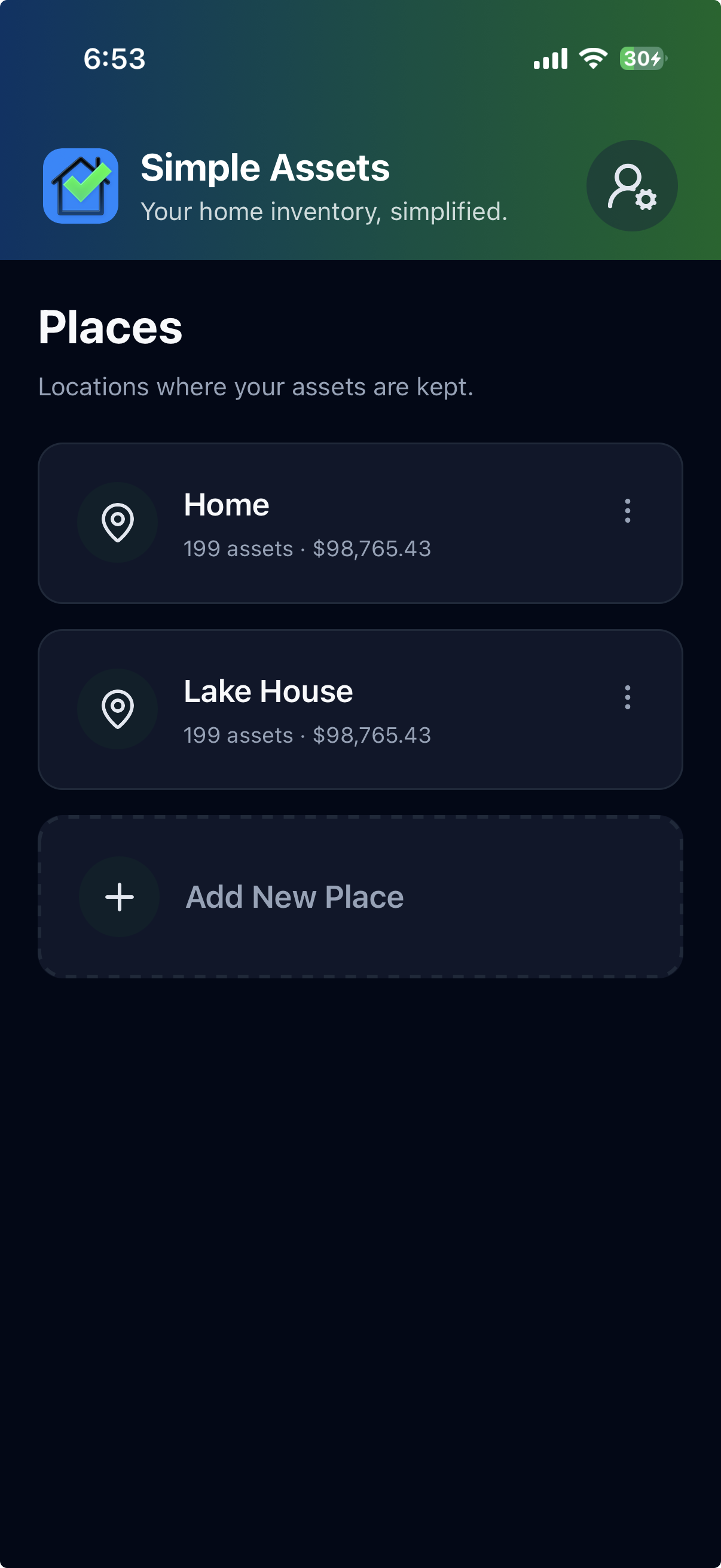 Manage multiple properties
